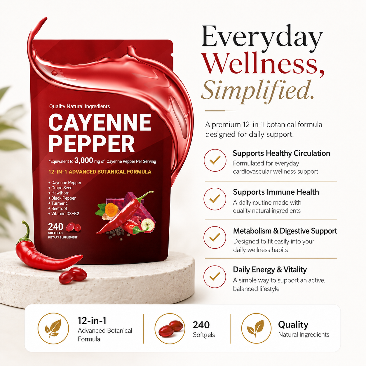 Cayenova™ It's real blood flow restoration