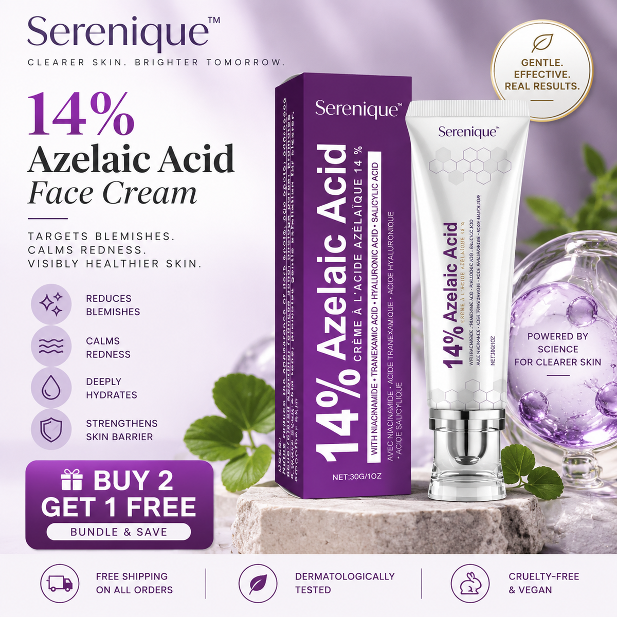 E-book,Serenique™The Redness & Blemish Reset
