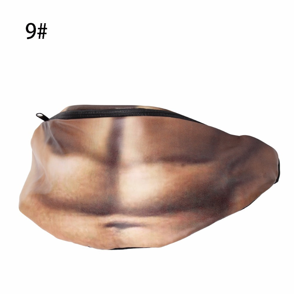 VestaPudge™Funny Pop Dad Bod Money Belt Bag