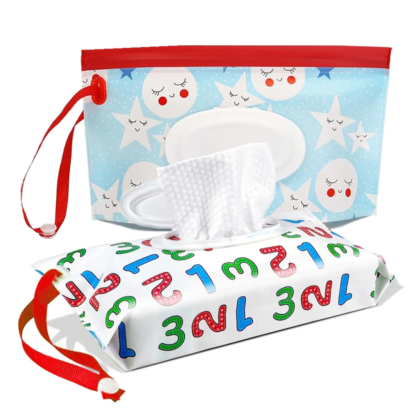 Portable Wet Wipe Pouch Reusable