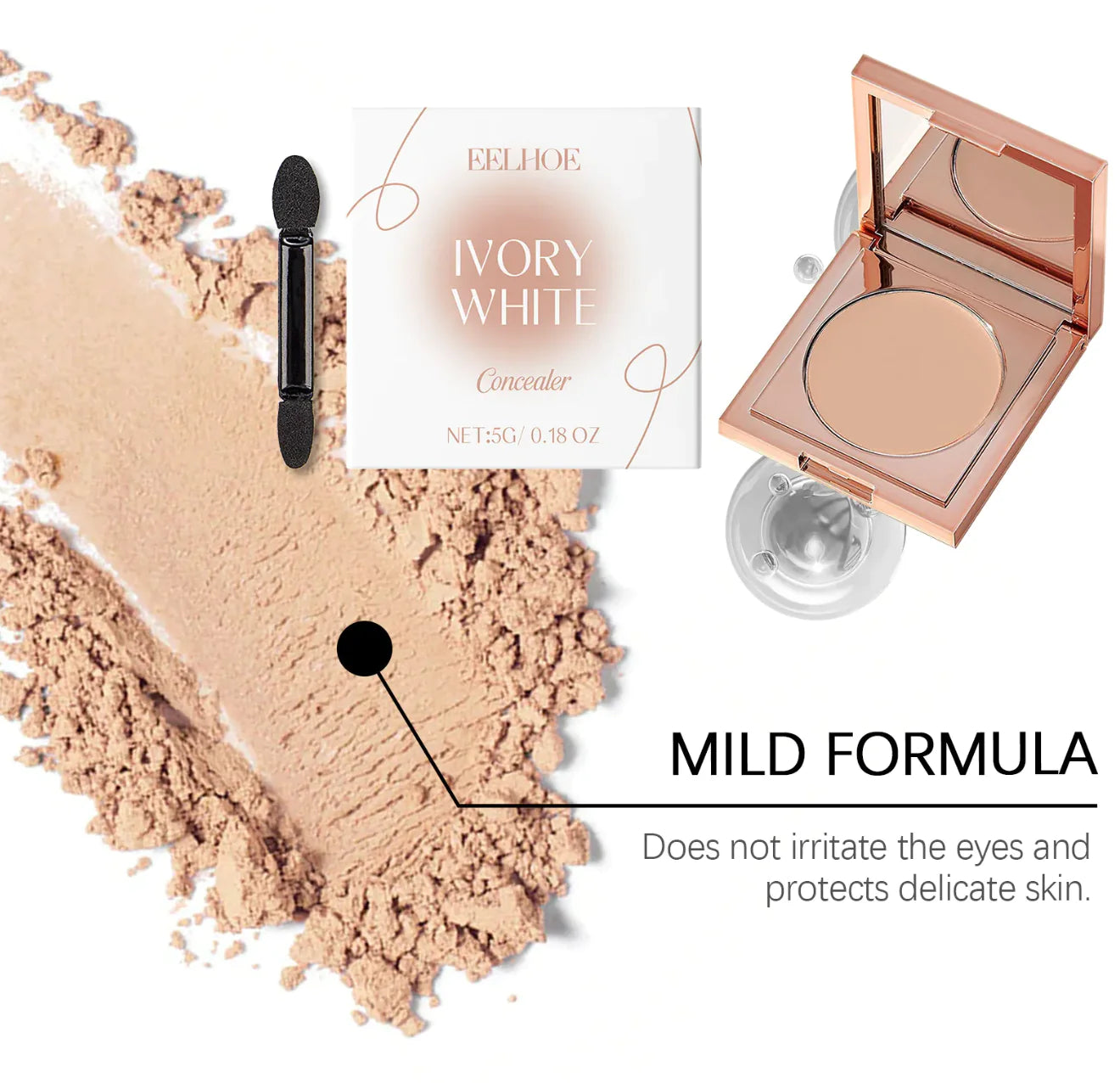 Lightweight Smear-Proof Concealer