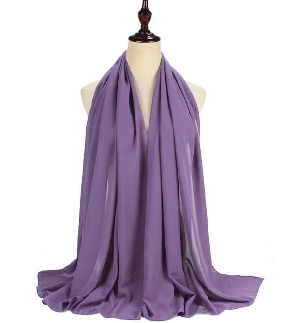 Pearl Chiffon Scarf