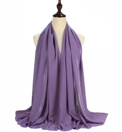 Pearl Chiffon Scarf