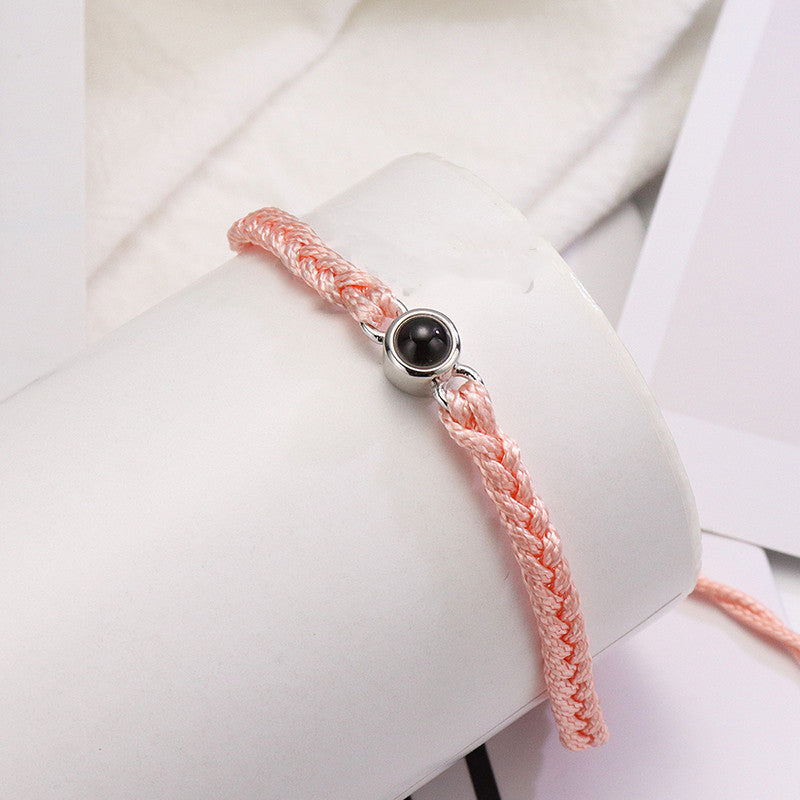 LoveOrbit™Personalized Circle Photo Bracelet