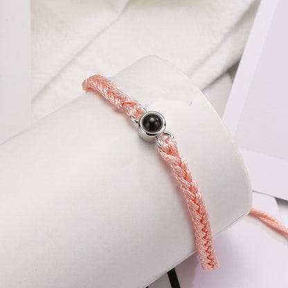 LoveOrbit™Personalized Circle Photo Bracelet