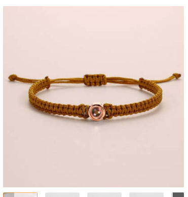 LoveOrbit™Personalized Circle Photo Bracelet