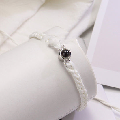 LoveOrbit™Personalized Circle Photo Bracelet