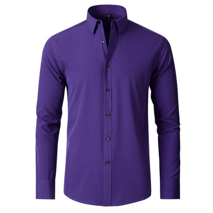 Prestivo™Mens Dress Shirts Long Sleeve