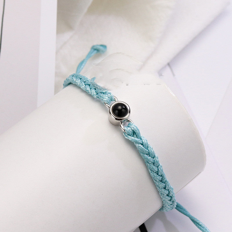 LoveOrbit™Personalized Circle Photo Bracelet