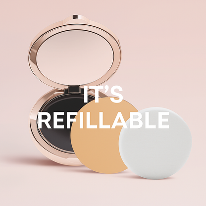 MatteLuxe™, Setting Pressed Powder