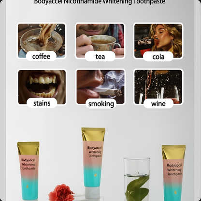 GlowDent™ nicotinamide Whitening Toothpaste