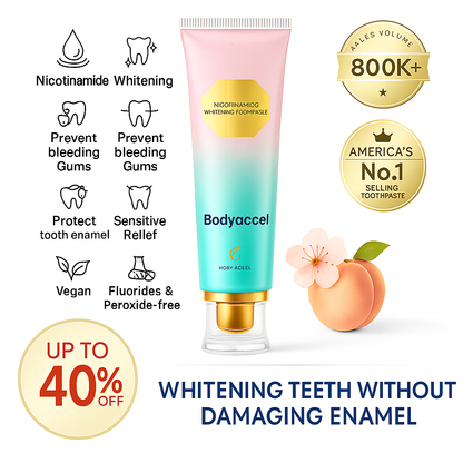 GlowDent™ nicotinamide Whitening Toothpaste