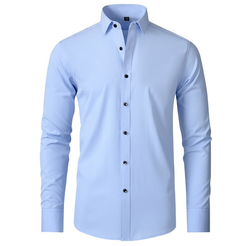 Prestivo™Mens Dress Shirts Long Sleeve