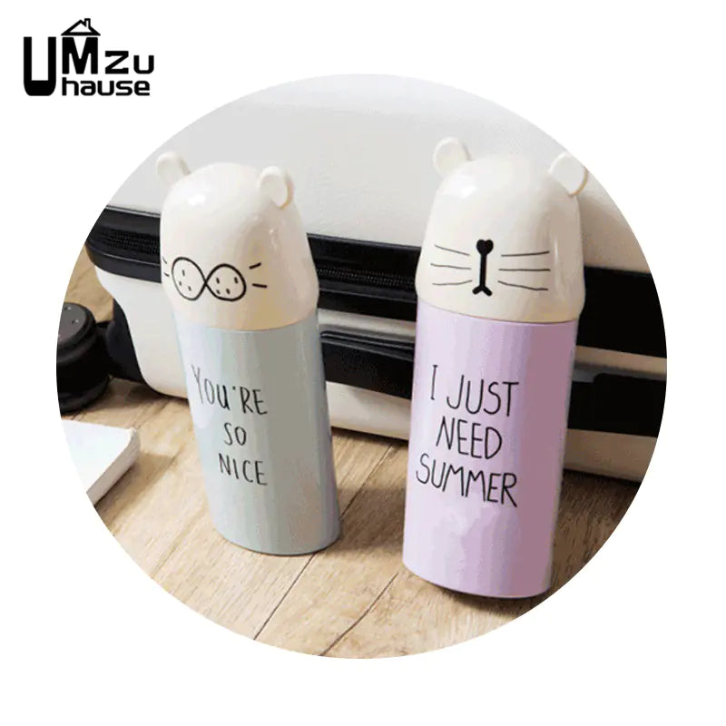 Portable Toothbrush and Toothpaste Storage Box