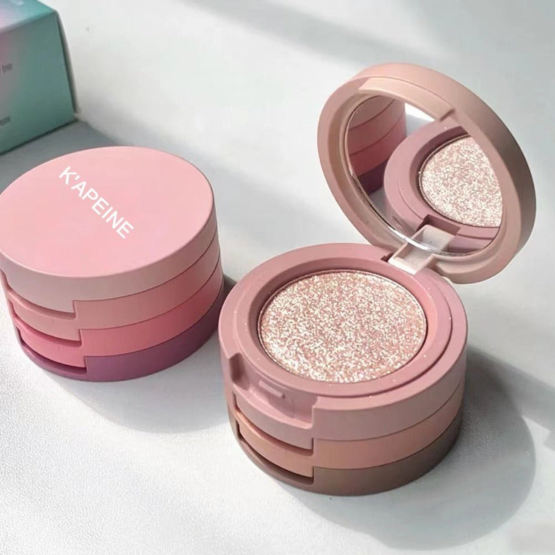 LuxeBlend™Three-Layer Eye Shadow Palette