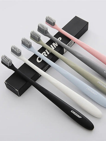 Japanese  Soft Bamboo Charcoal Couple Toothbrush