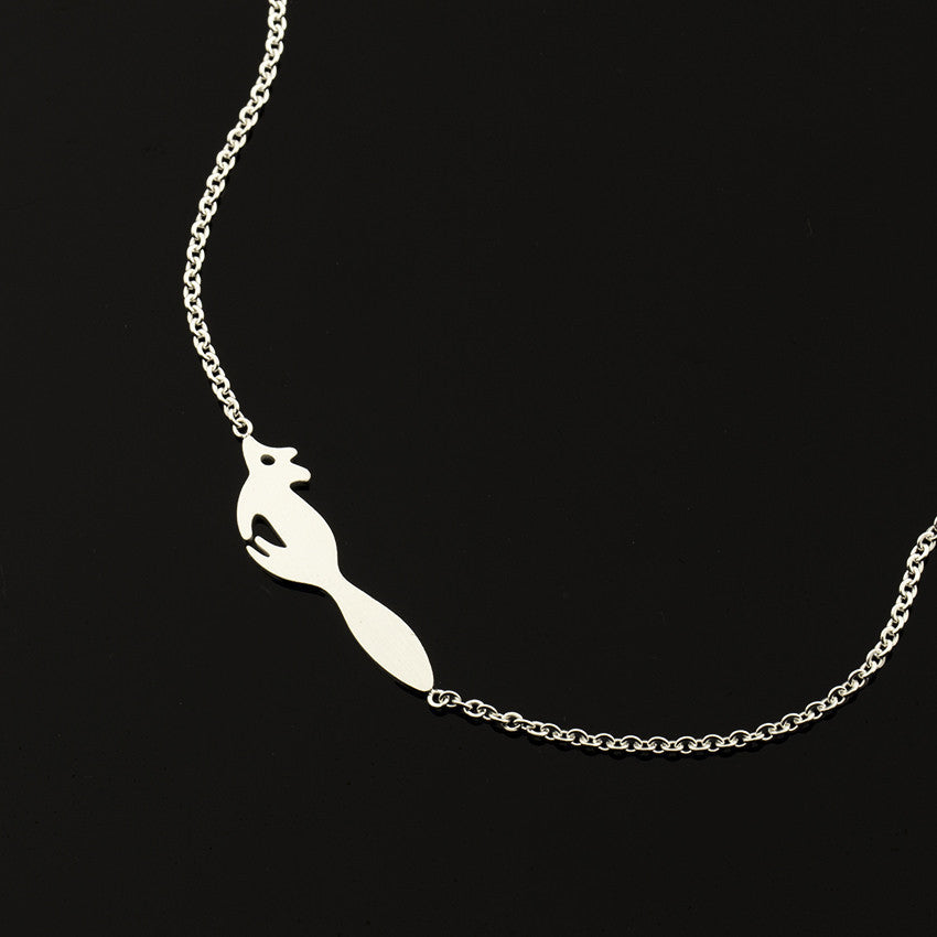 Running Fox Charm Bracelet