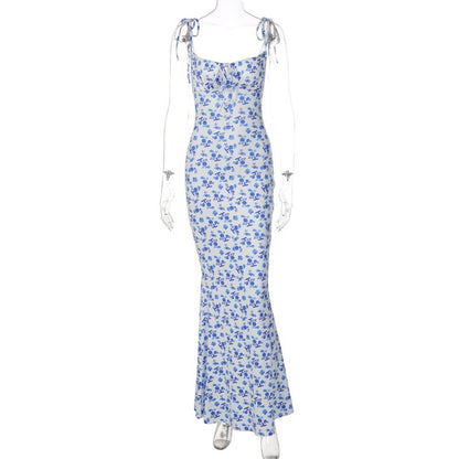 Verdant Vibe™Floral slim and sexy long dress