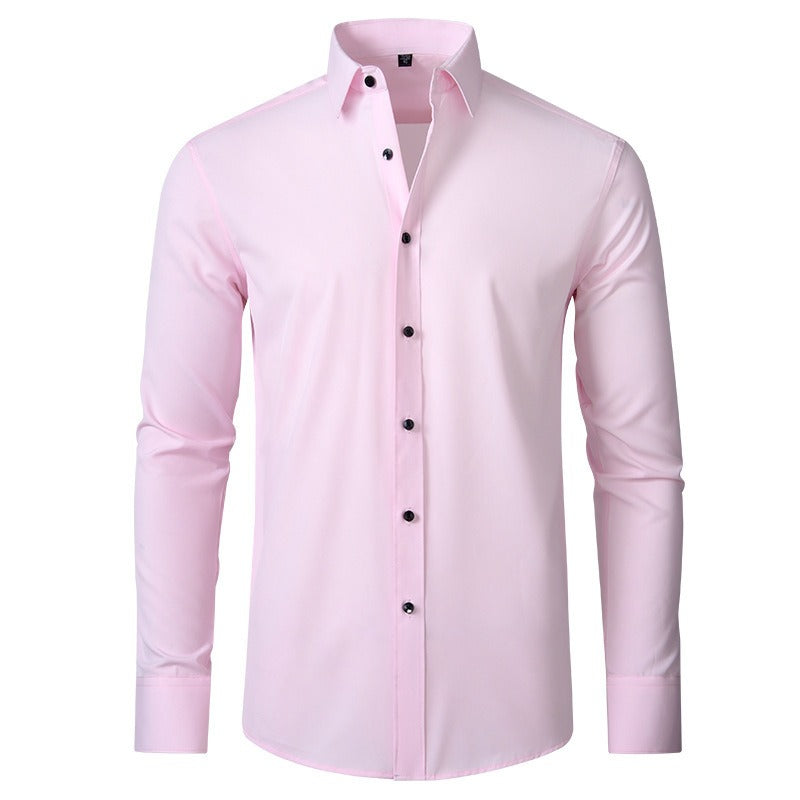 Prestivo™Mens Dress Shirts Long Sleeve