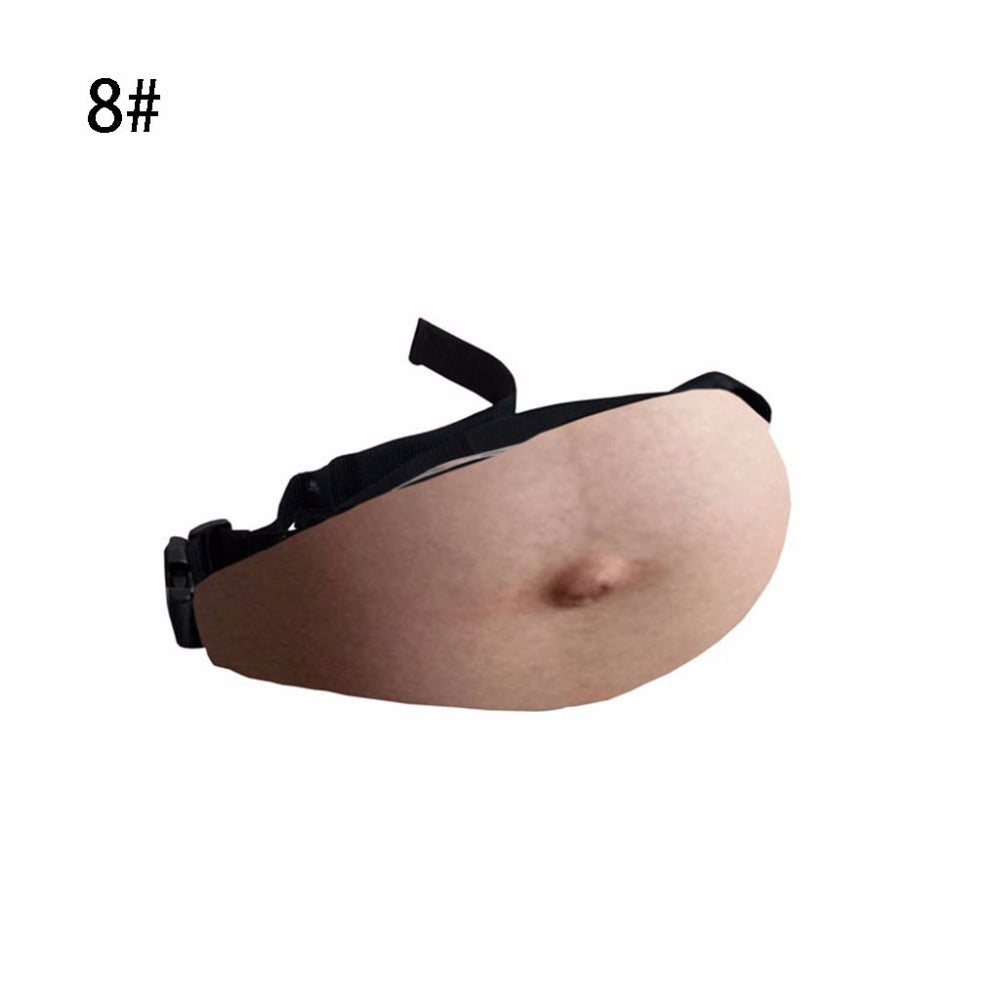 VestaPudge™Funny Pop Dad Bod Money Belt Bag
