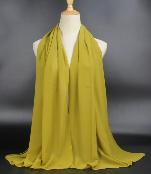 Pearl Chiffon Scarf