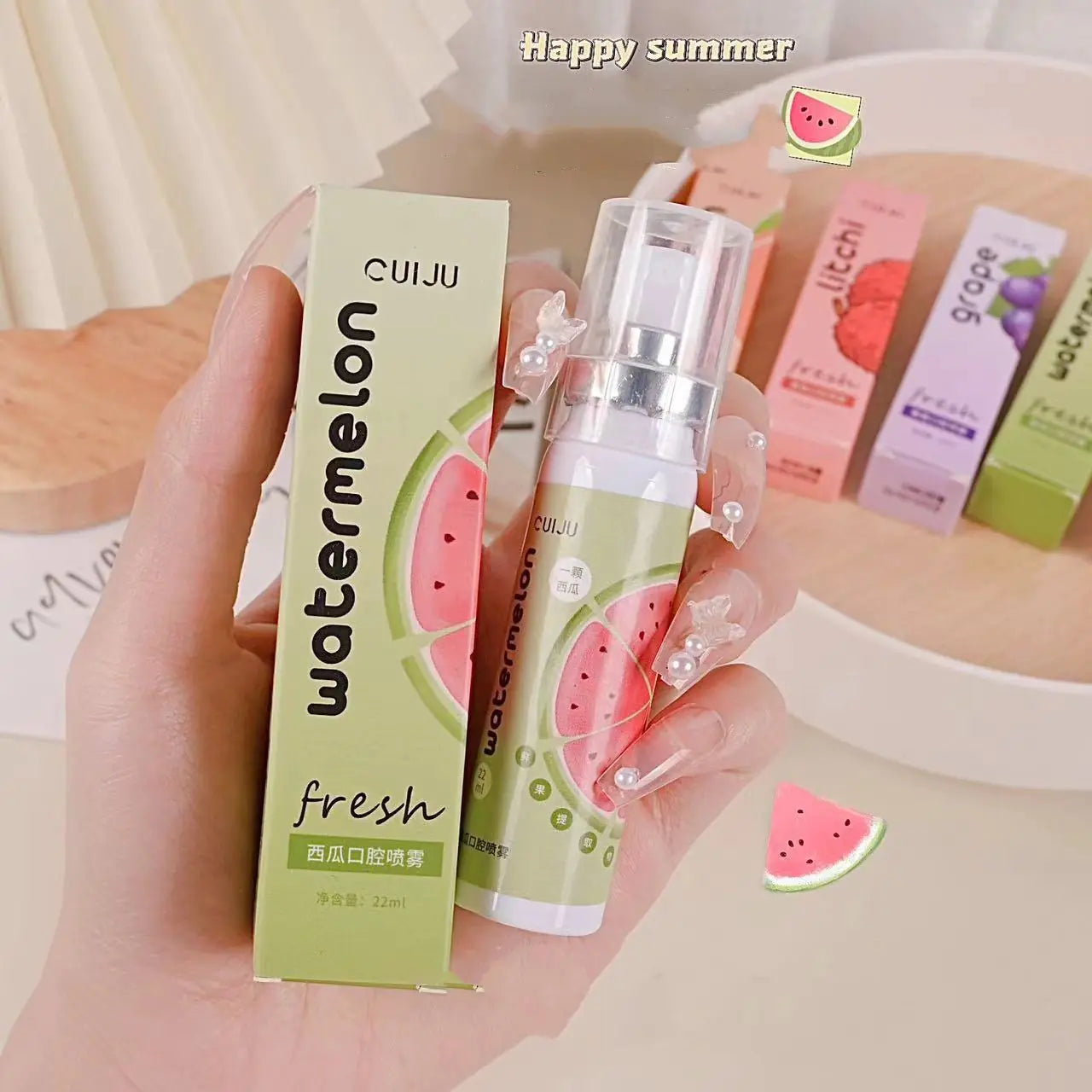 Fruit Flavor Breath Freshener Spray