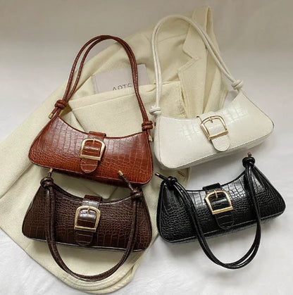 Versatile High-Quality Texture Messenger Shoulder Bag