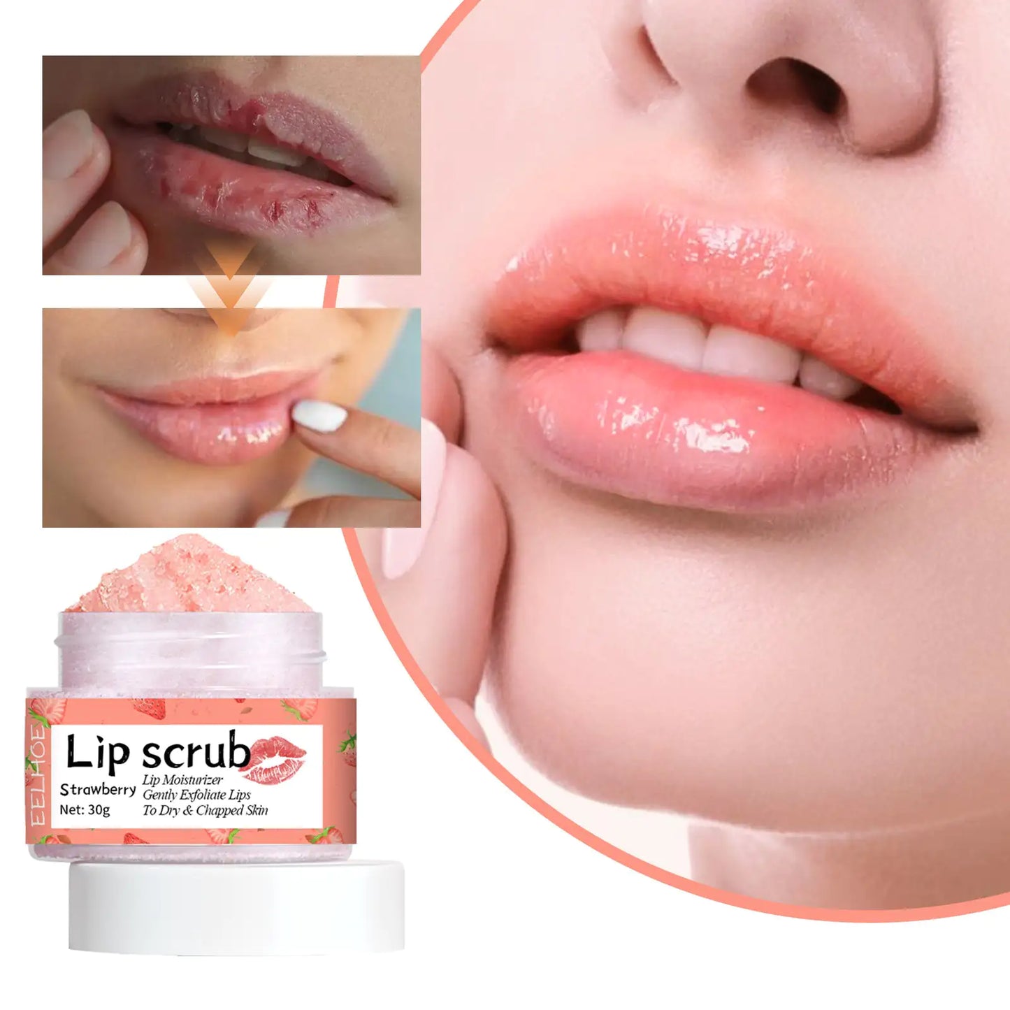 Strawberry Lip Scrub