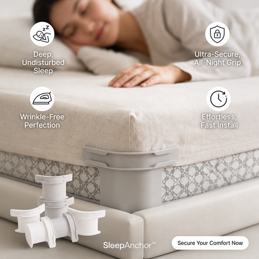 SleepAnchor™Bed Sheet Holders