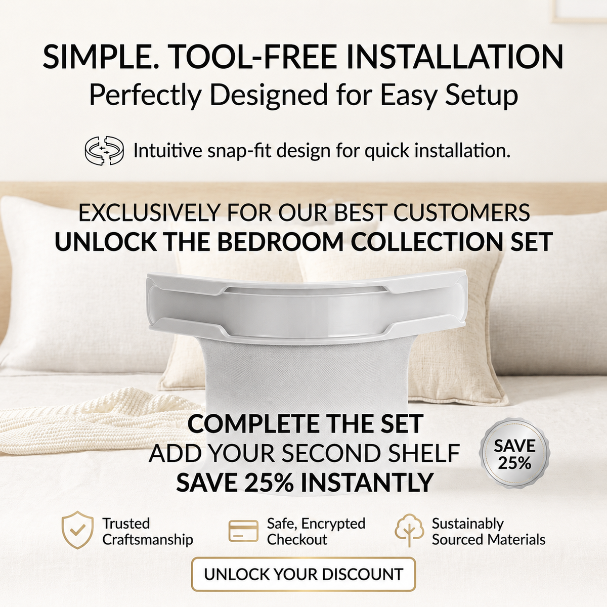 SleepAnchor™Bed Sheet Holders