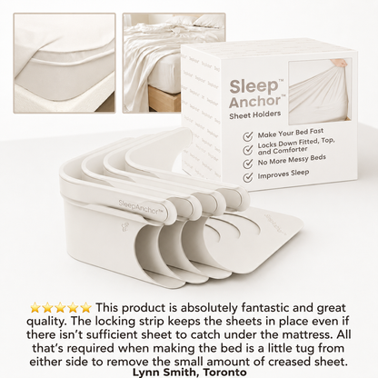 SleepAnchor™Bed Sheet Holders