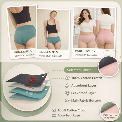 SecureHer™Menstrual Panties for Women