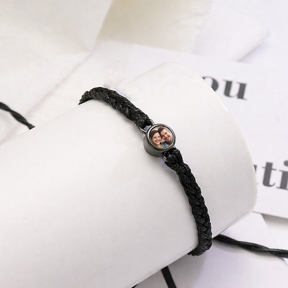 LoveOrbit™Personalized Circle Photo Bracelet