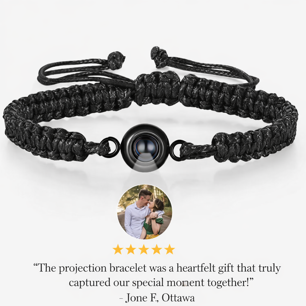 LoveOrbit™Personalized Circle Photo Bracelet