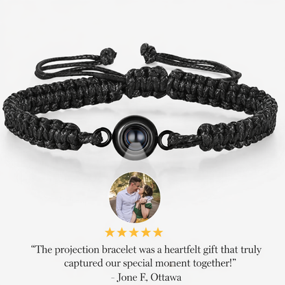 LoveOrbit™Personalized Circle Photo Bracelet
