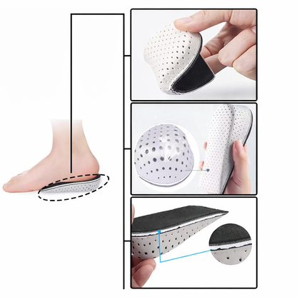 SoleVance™ Height-Increasing Insoles for Man and Woman