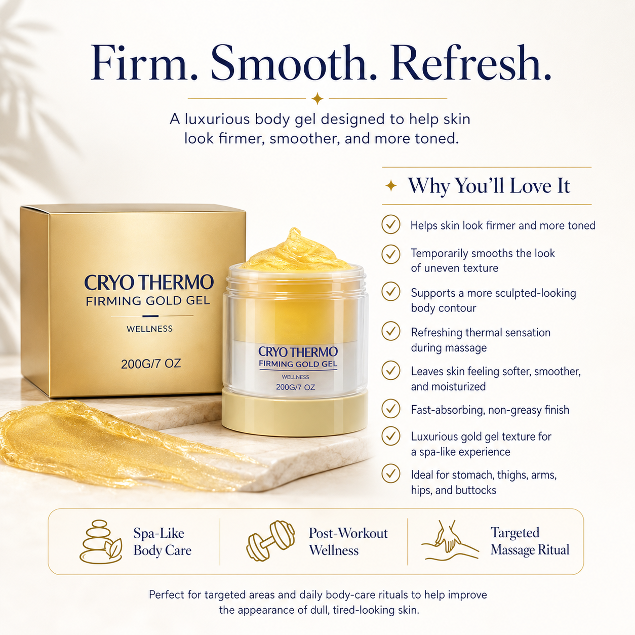 Veloura Gold™Skin Tightening Cream