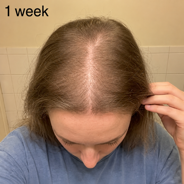 Hair after 1 week of use
