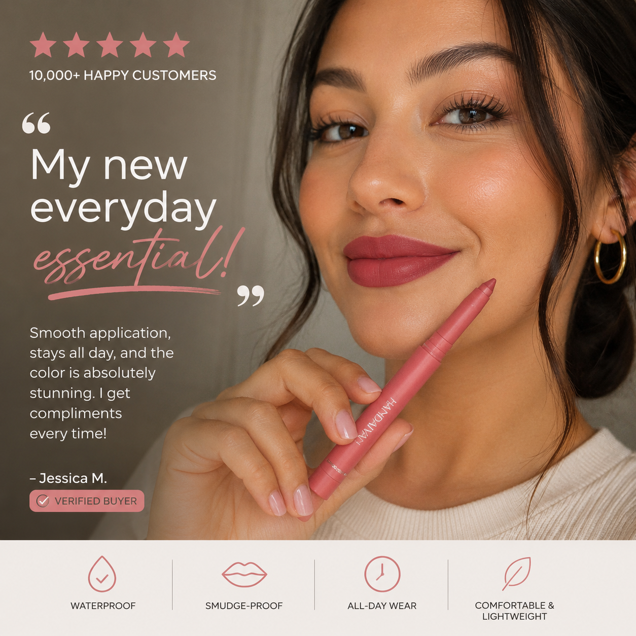 ScarletSilk Liner™Not Easy To Fade Matte Lipstick Pen