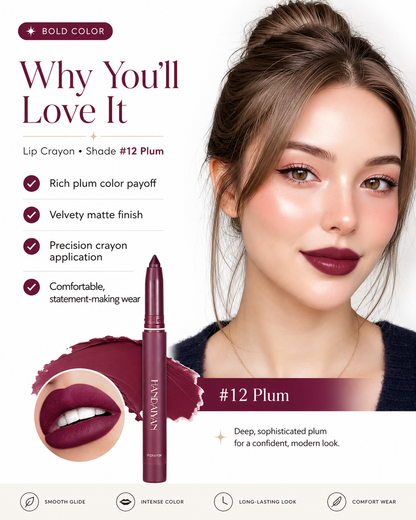ScarletSilk Liner™Not Easy To Fade Matte Lipstick Pen