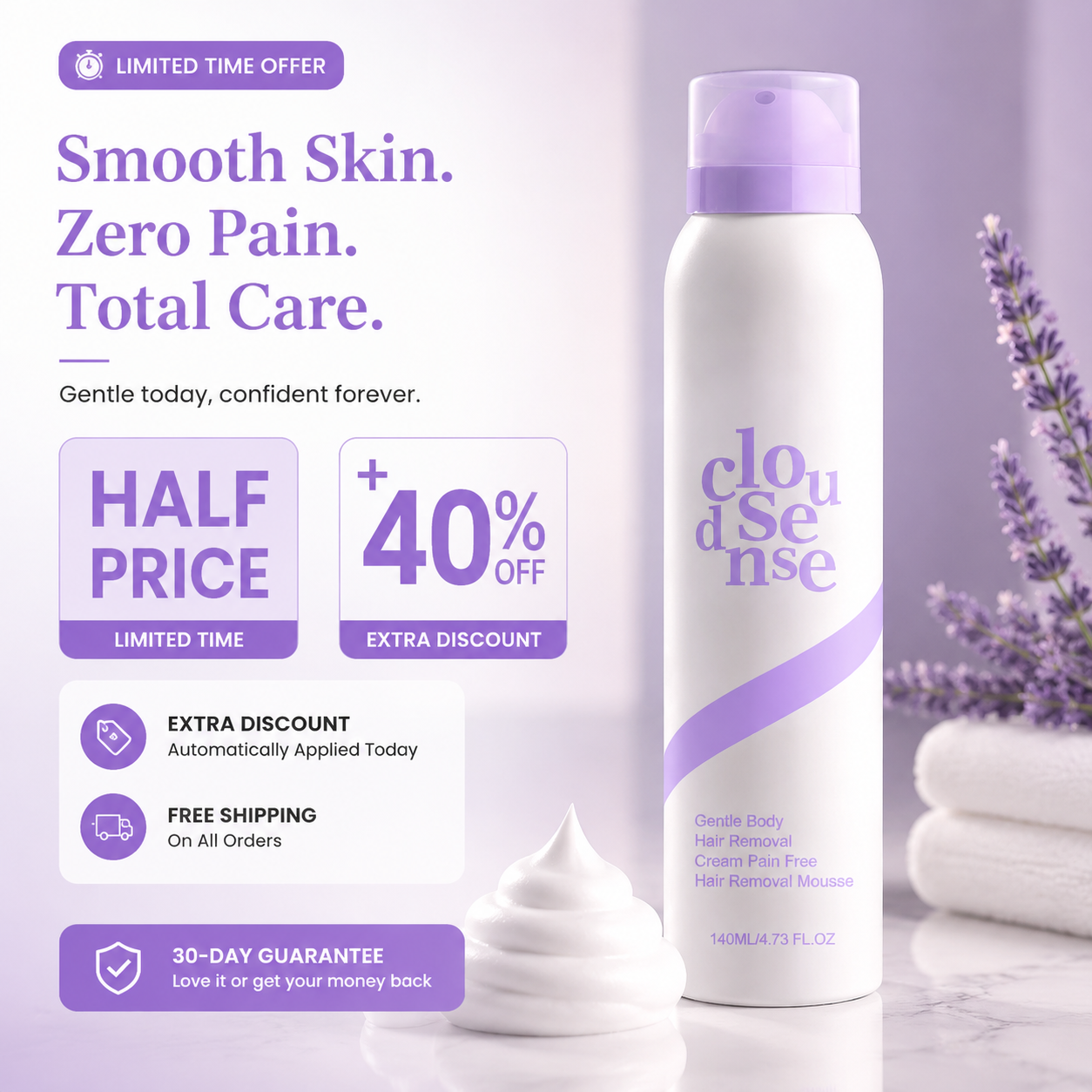 LumiGlaze™Hair Removal Refreshing For The Entire Body