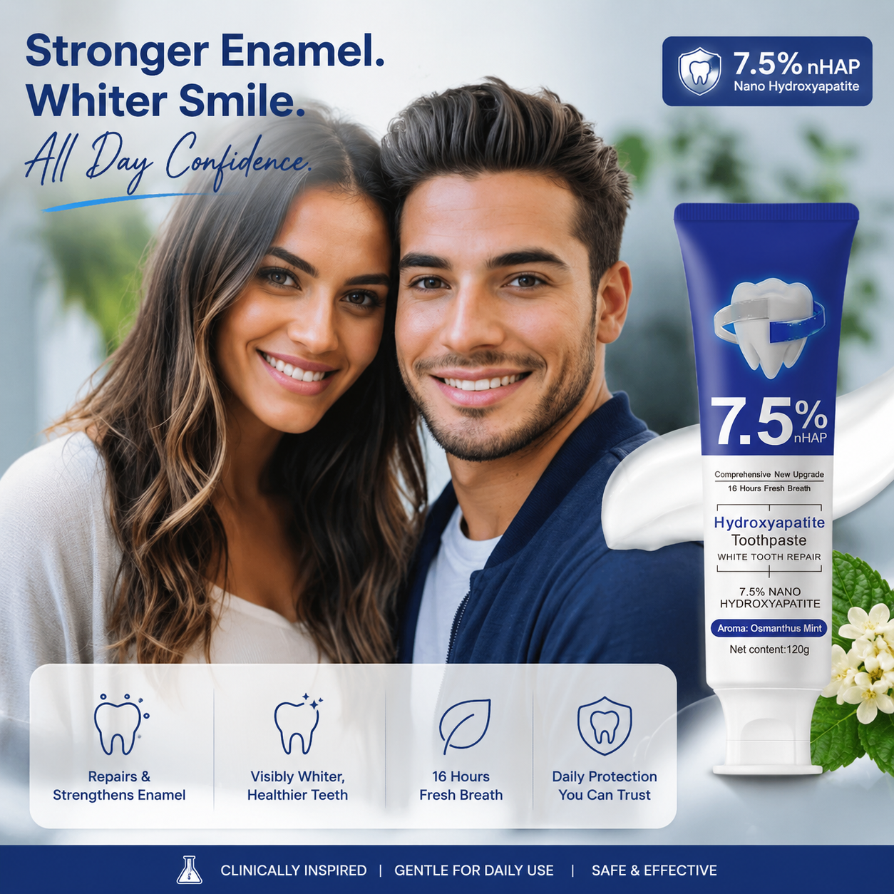 HAPGuard Fresh™Tooth-Protecting Freshening Toothpaste