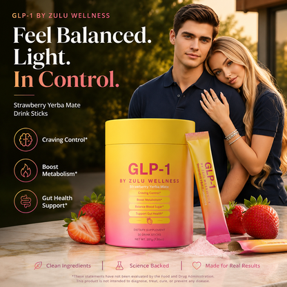 Wonder Mate GutFuel™Metabolism & Gut Health Support, Sugar Cravings Control Powder, 30 Sticks