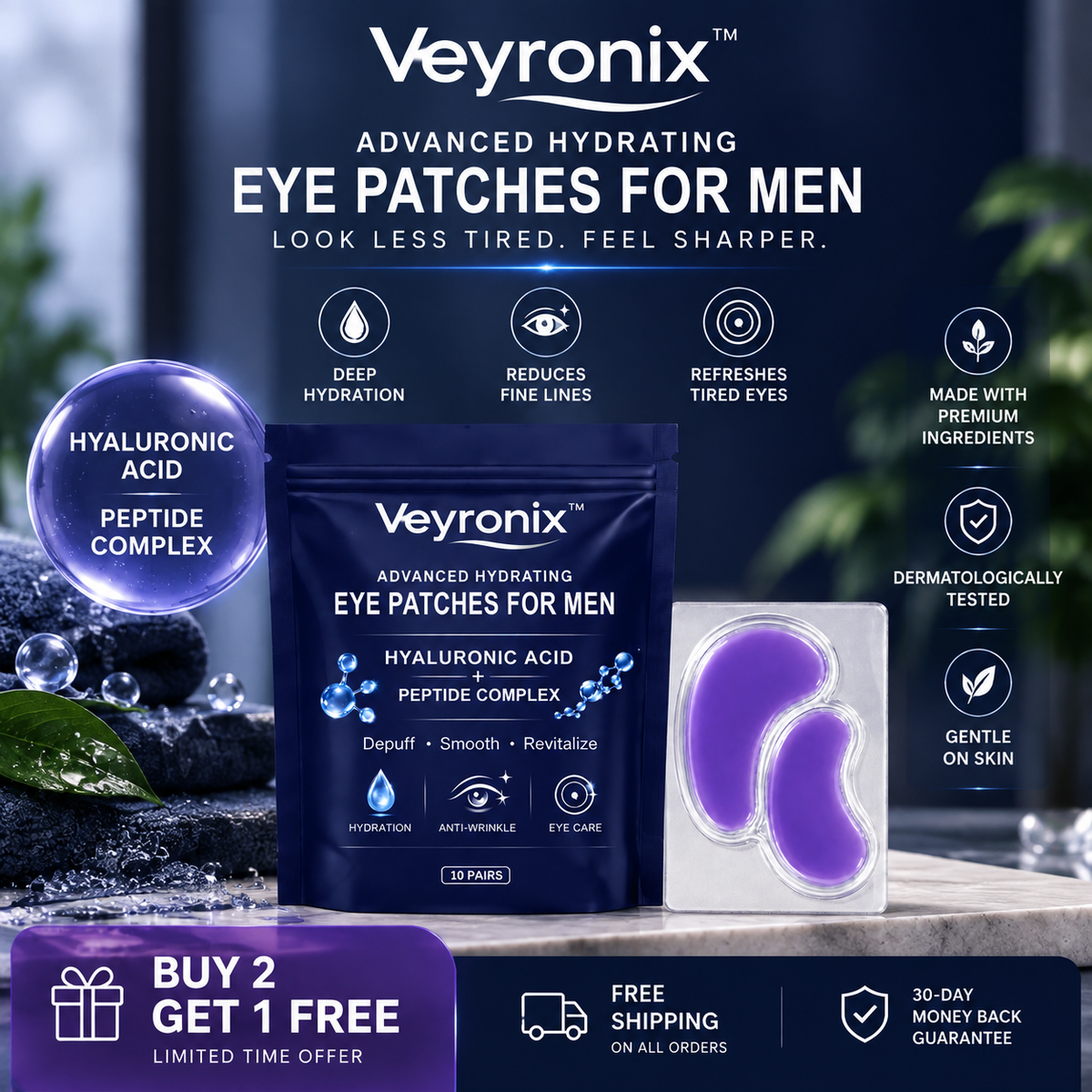 Veyronix™Advanced Hydrating Eye Patches