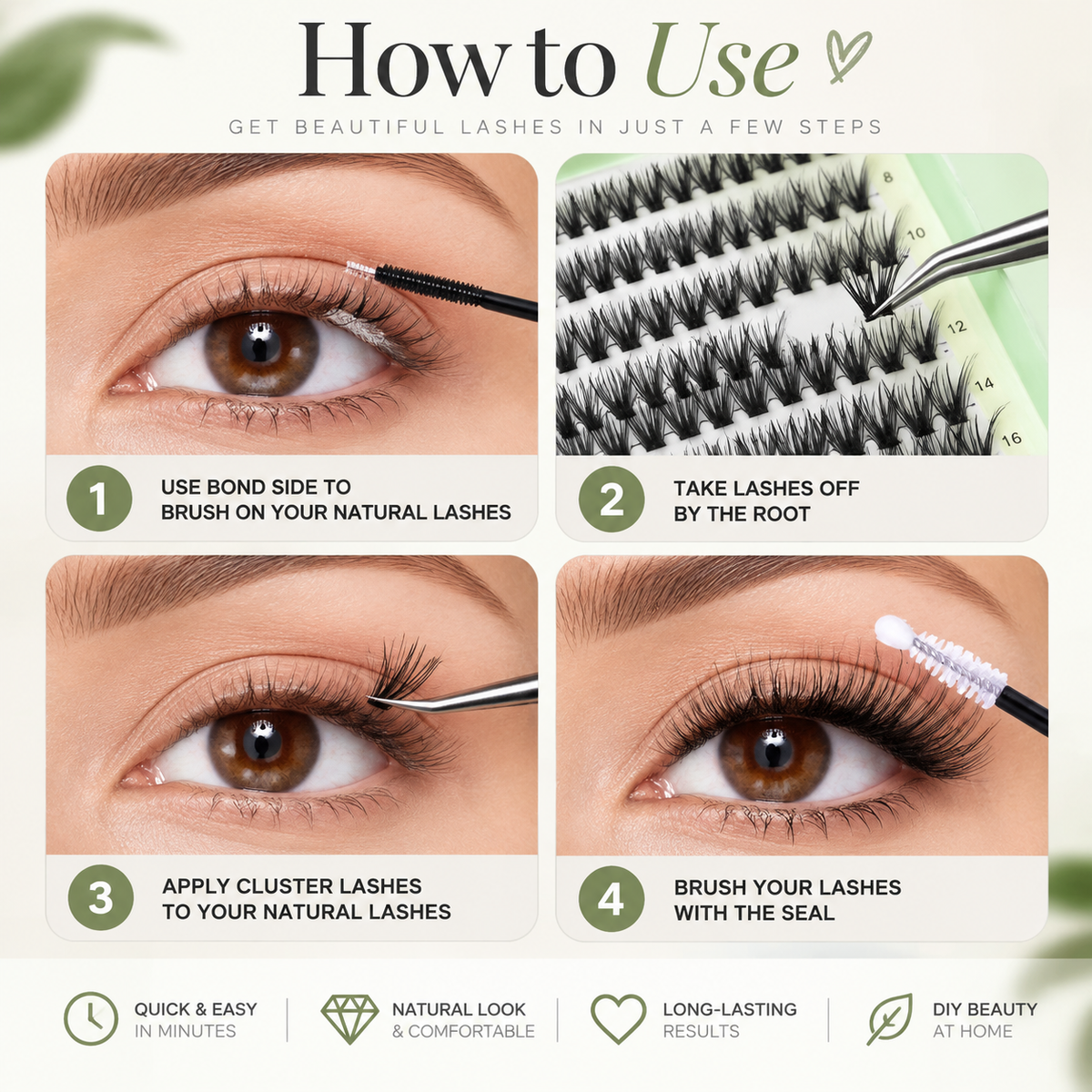 LuminousLash™Extensions Eye lashes
