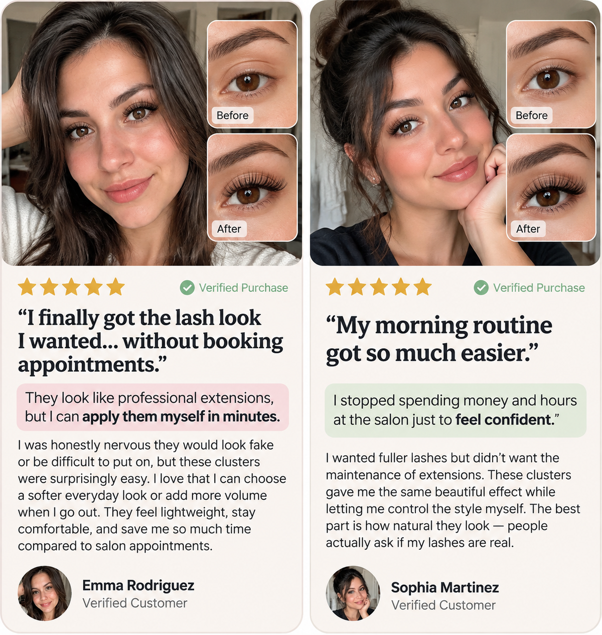 LuminousLash™Extensions Eye lashes