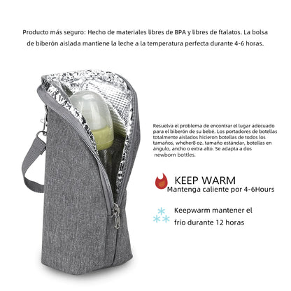 Portable Bottle Bag - Mommy Bag Accessory