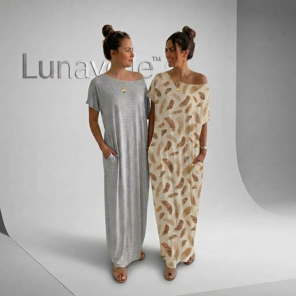 Lunavelle™Women's  Long-length Casual Dress