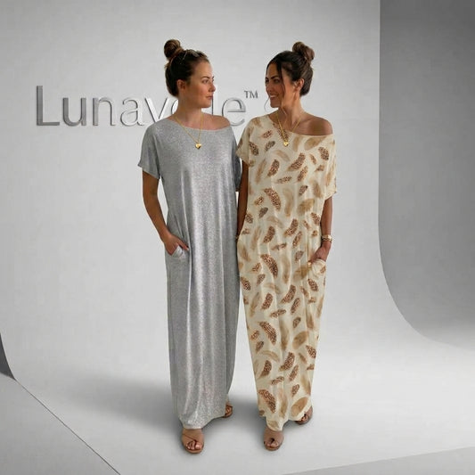 Lunavelle™Women's  Long-length Casual Dress