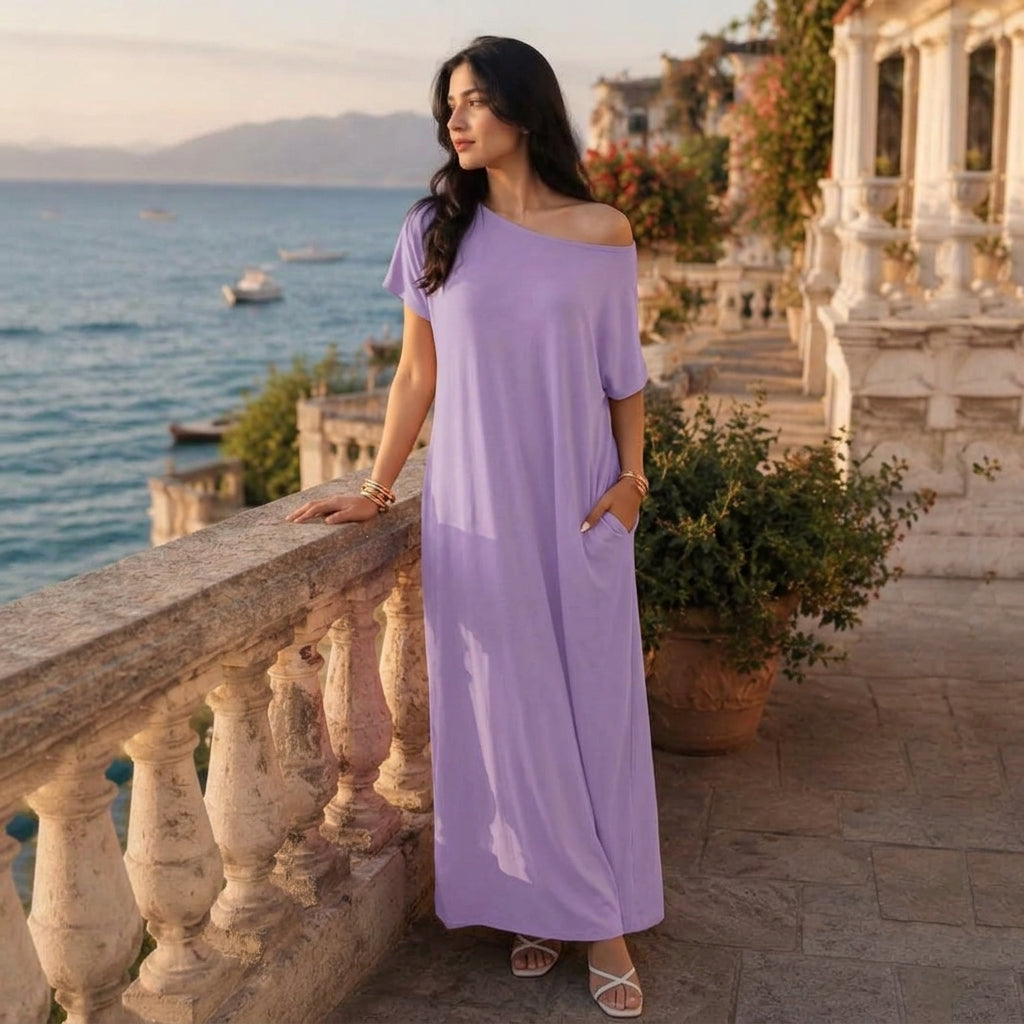 Lunavelle™Women's  Long-length Casual Dress